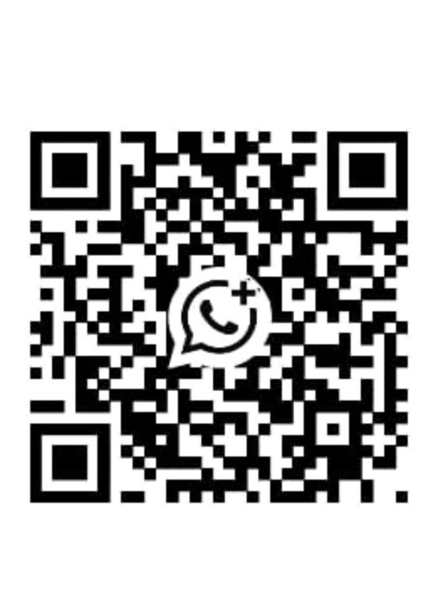 QR code to start a WhatsApp chat with 1Step Driving School